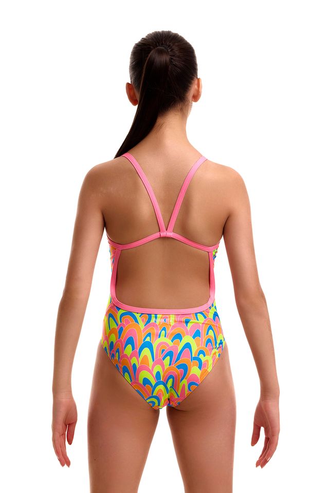 Funkita - Girls Swimsuit - Single Strap - One Piece - Hillary Puff