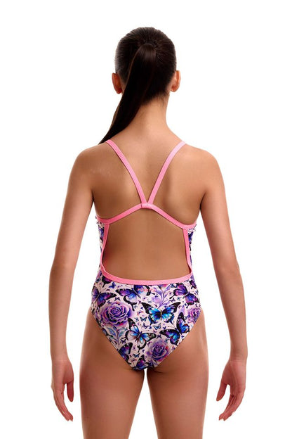 Funkita - Girls Swimsuit - Single Strap - One Piece - Wings To Fly