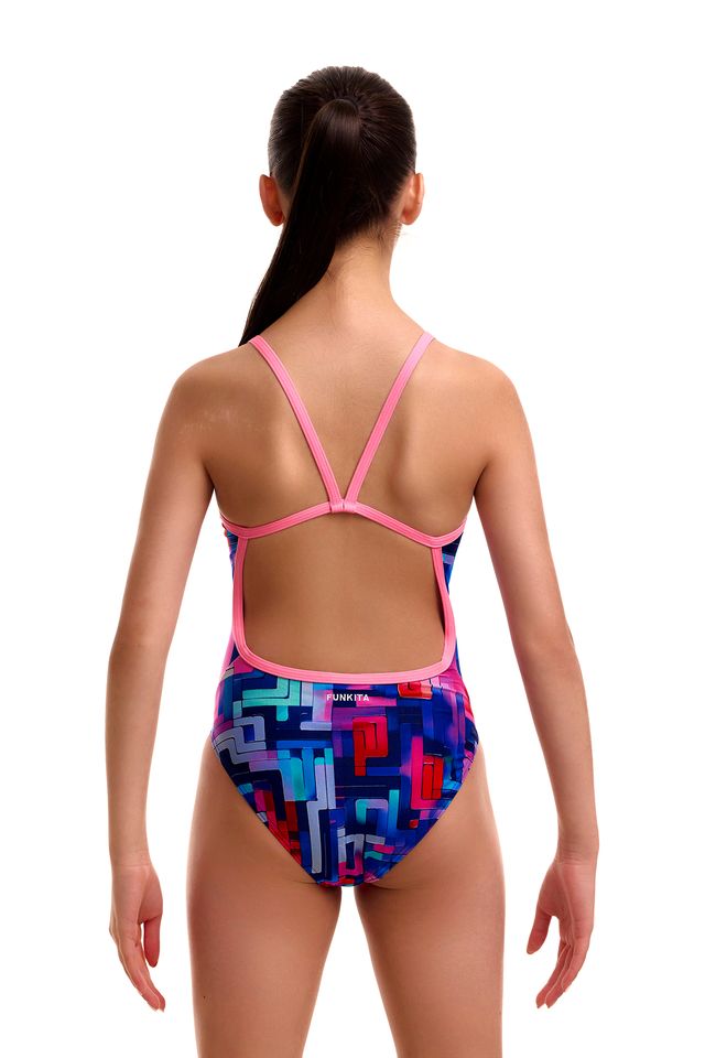 Funkita - Girls Swimsuit - Single Strap - One Piece - You Tubey
