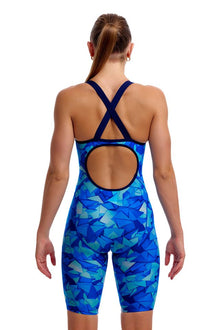 Funkita - Ladies - Fast Legs - One Piece - Try Blue