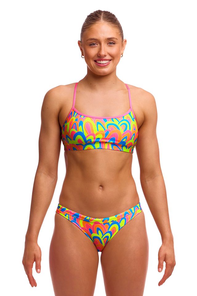 Funkita - Ladies - Swim Crop Top - Hillary Puff