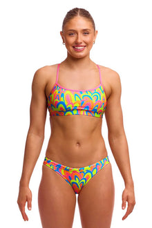 Funkita - Ladies - Swim Crop Top - Hillary Puff