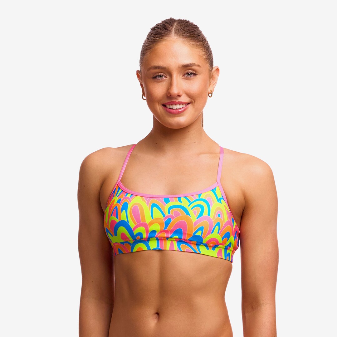 Funkita - Ladies - Swim Crop Top - Hillary Puff