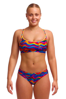 Funkita - Ladies - Swim Crop Top - Plastic Fantastic