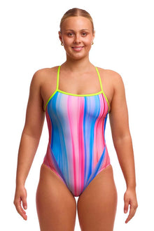 Funkita - Ladies - Swimsuit - Single Strap - One Piece -  Curtain Call