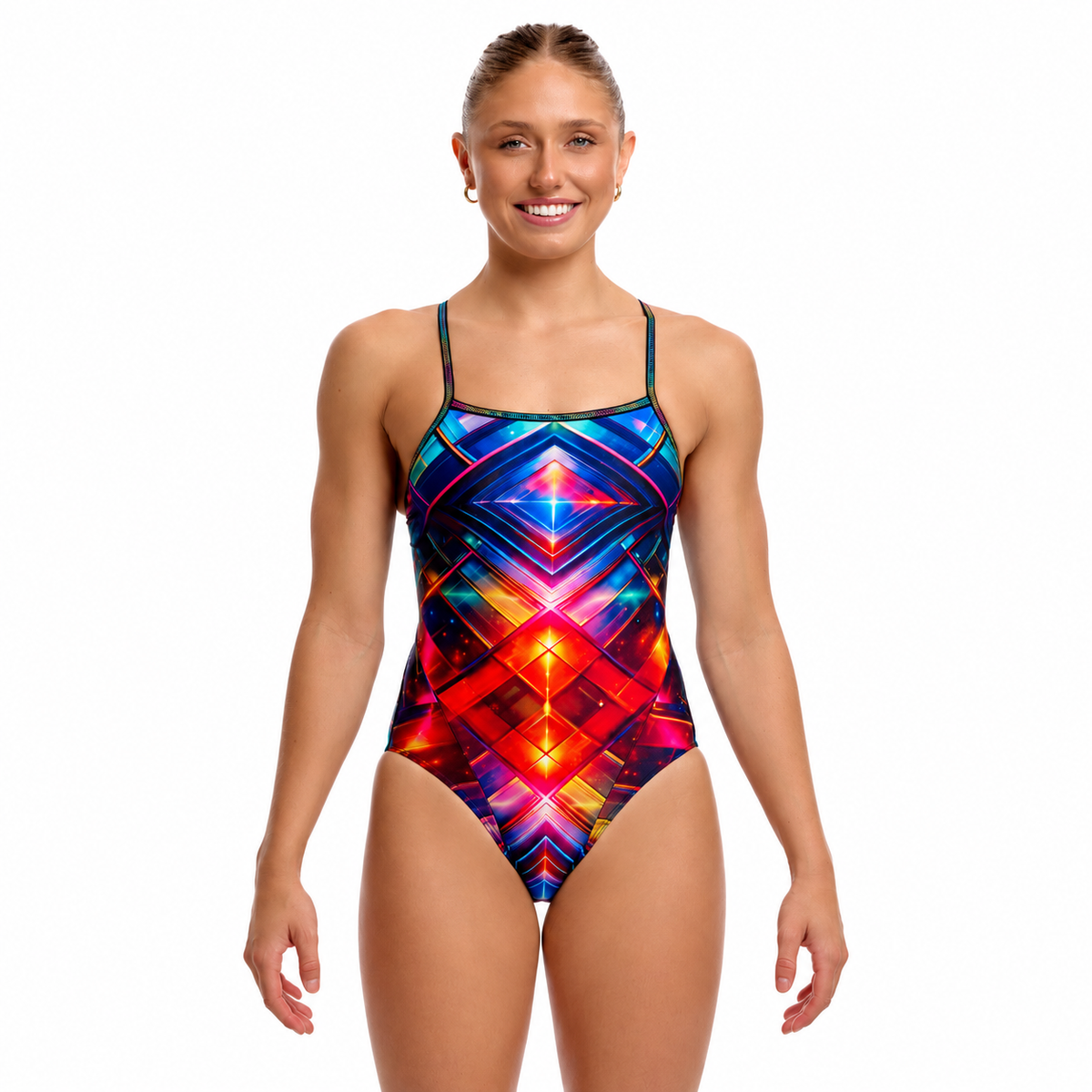 Funkita - Ladies - Swimsuit - Single Strap - One Piece -  Firefly Sparkle