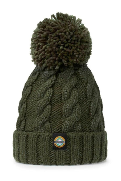 Swimzi - Hat - Cable Super Bobble Hat - Greenland