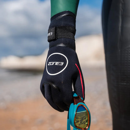 Zone 3 - Unisex - Neoprene Heat Tech Gloves  - Black/Silver
