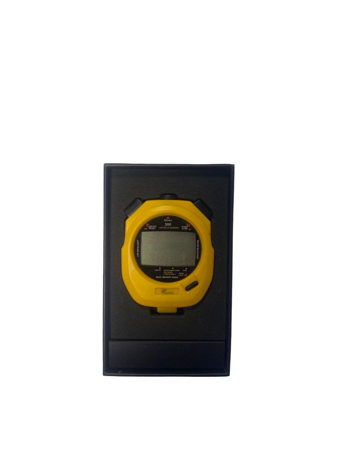 SHARKS - Stopwatch - Performance Stopwatch - Yellow