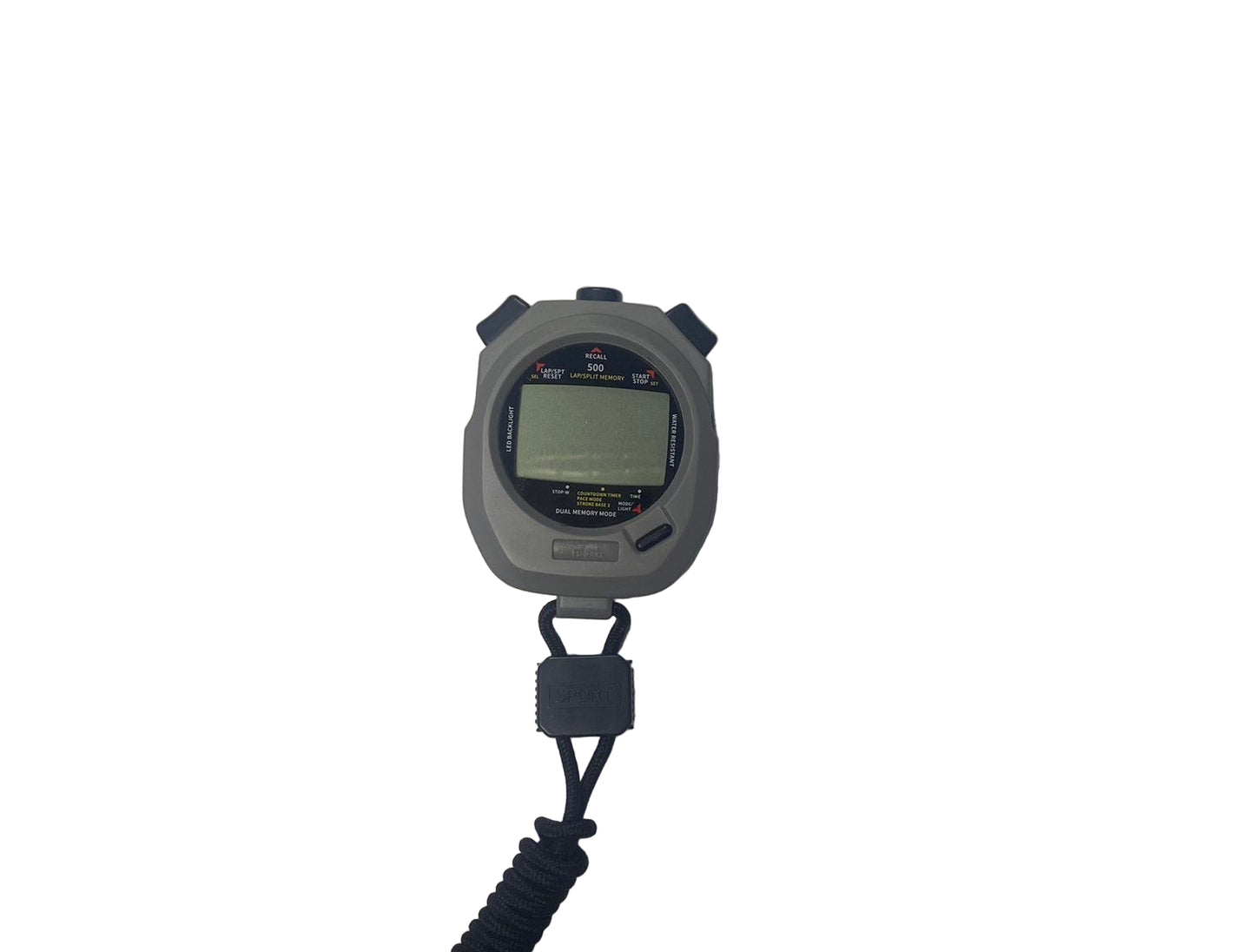 SHARKS - Stopwatch - Performance Stopwatch - Grey