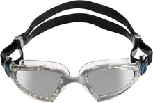 Aquasphere - Kayenne Pro - Swim Goggles - Clear and Black - Iridescent Mirrored Lens 