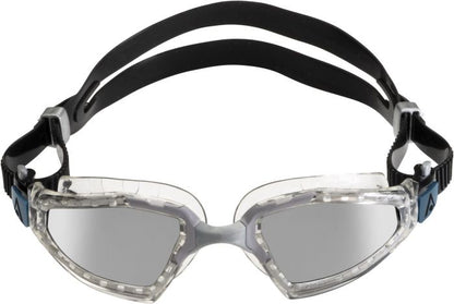Aquasphere - Kayenne Pro - Swim Goggles - Clear and Black - Iridescent Mirrored Lens 