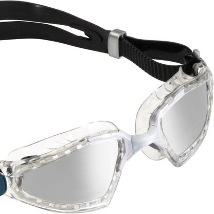 Aquasphere - Kayenne Pro - Swim Goggles - Clear and Black - Iridescent Mirrored Lens 