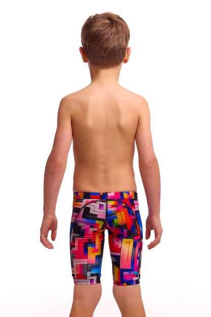 FUNKY TRUNKS - Toddler Boy's Miniman Jammers - Putty Rules