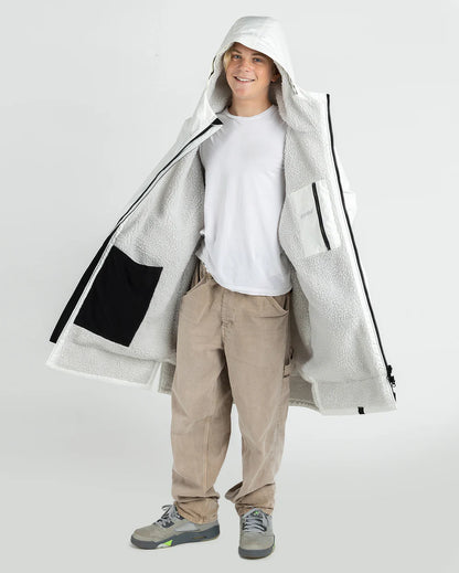 DRYROBE - Coat - Advance Kids Long Sleeve - Alpine White