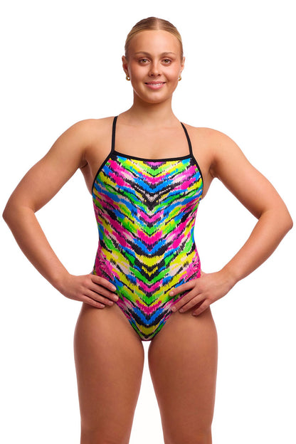 Funkita - Ladies - Swimsuit - Single Strap - One Piece - Happy Hide