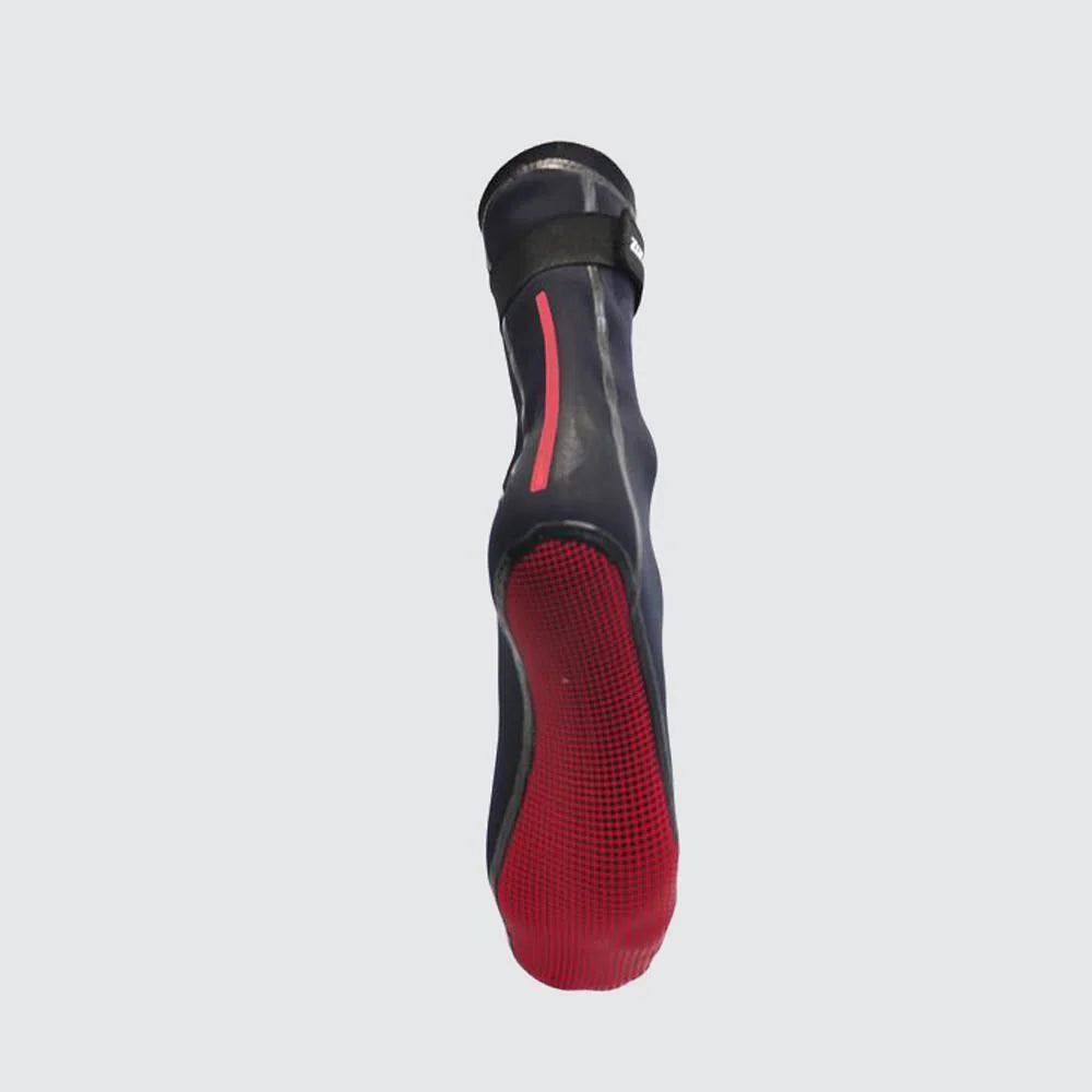 Zone 3 - Unisex - Neoprene Heat Tech Swim Sock - Black/Red