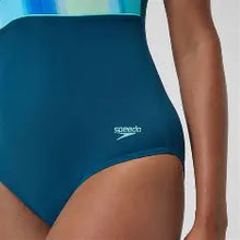 Speedo- Womens- Shaping Printed Contour Eclipse Swimsuit