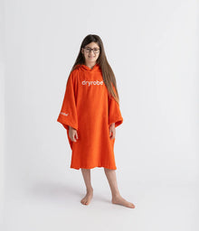 DRYROBE - Towel  - Kids Organic Towel - orange