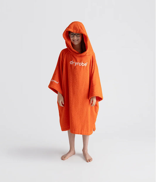 DRYROBE - Towel  - Kids Organic Towel - orange