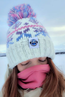 Swimzi - Hat - Nordic Super Bobble Hat - Pastel Ice Crystal