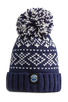 Swimzi - Hat -   Reflective Super Bobble Hat - Navy Nordic