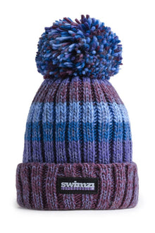 SWIMZI - Bobble Hat - Gradient Reflective Super Bobble Hat - Berries