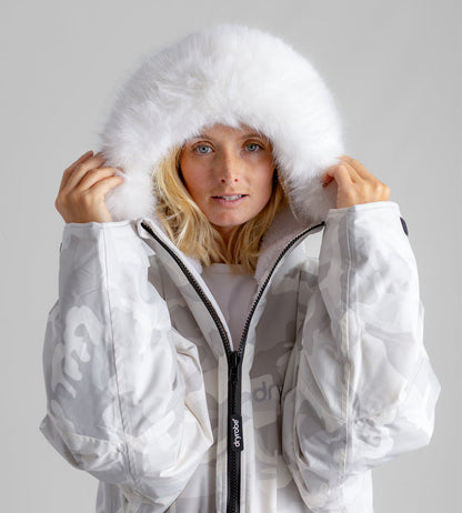 DRYROBE- coat - Alpine White Camo Advance Changing Robe