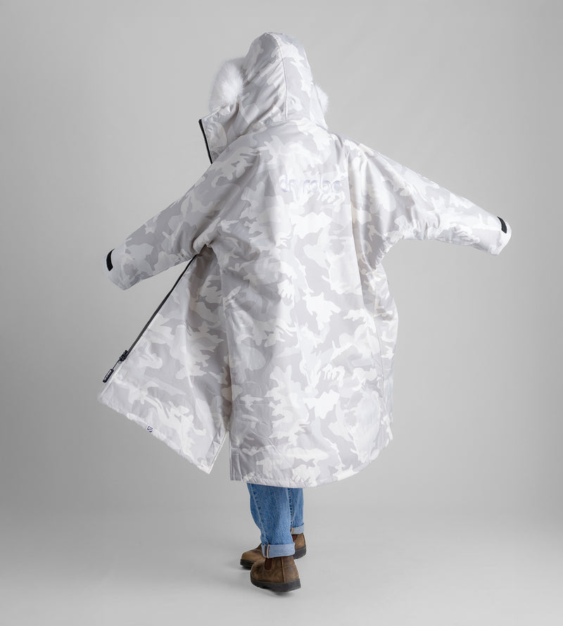 DRYROBE- coat - Alpine White Camo Advance Changing Robe