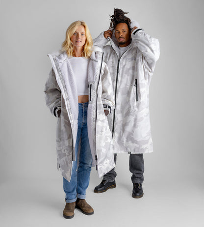 DRYROBE- coat - Alpine White Camo Advance Changing Robe