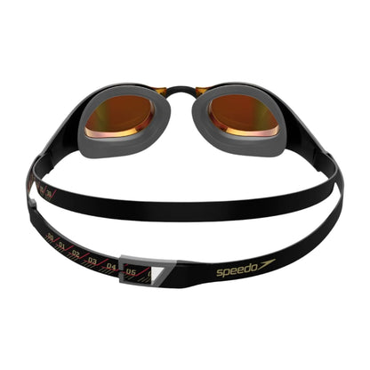 SPEEDO - Goggles - Fastskin Pure Focus Mirror Goggles -Black/Gold