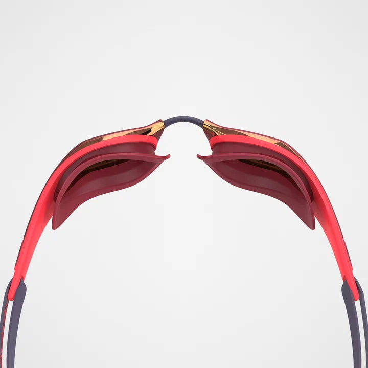SPEEDO - Goggles - Fastskin Pure Focus Mirror Goggles -Red/Black