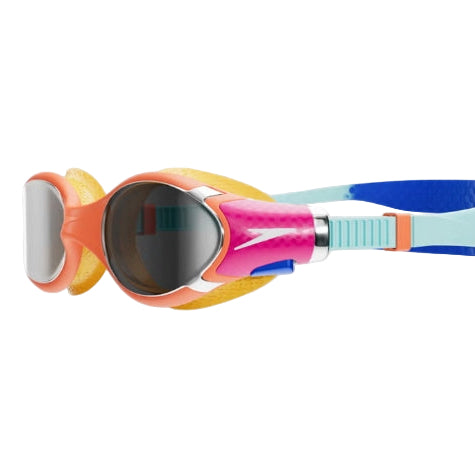 SPEEDO- junior goggles - Biofuse 2.0 Mirror Junior Goggles Blue/Orange