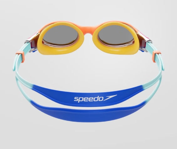 SPEEDO- junior goggles - Biofuse 2.0 Mirror Junior Goggles Blue/Orange