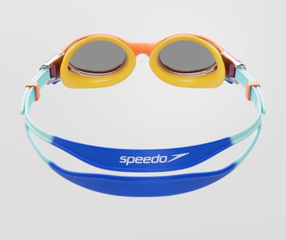 SPEEDO- junior goggles - Biofuse 2.0 Mirror Junior Goggles Blue/Orange