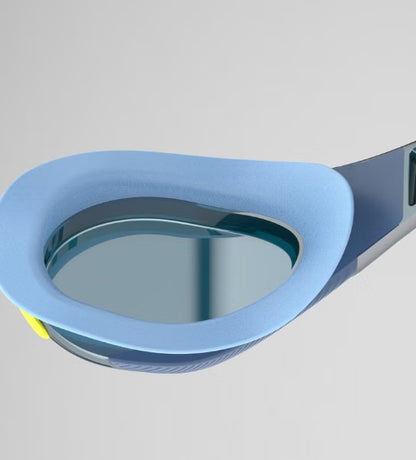 SPEEDO-Adult Fastskin Hyper Elite Mirrored Goggles Blue/Silver