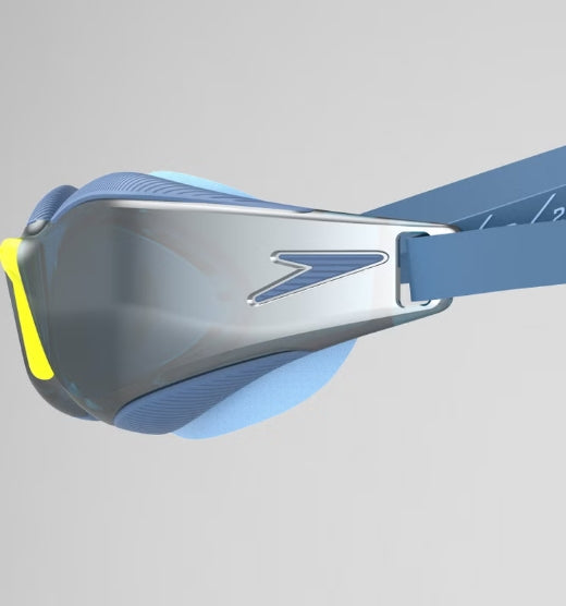 SPEEDO-Adult Fastskin Hyper Elite Mirrored Goggles Blue/Silver