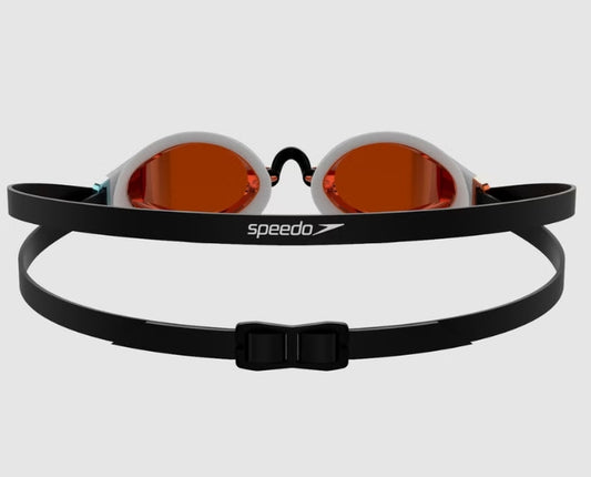 SPEEDO- Unisex Fastskin Speedsocket 2 Mirror Goggles White