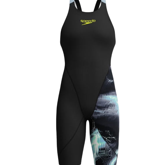 SPEEDO -Girls Fastskin LZR Ignite Kneeskin Black/Grey