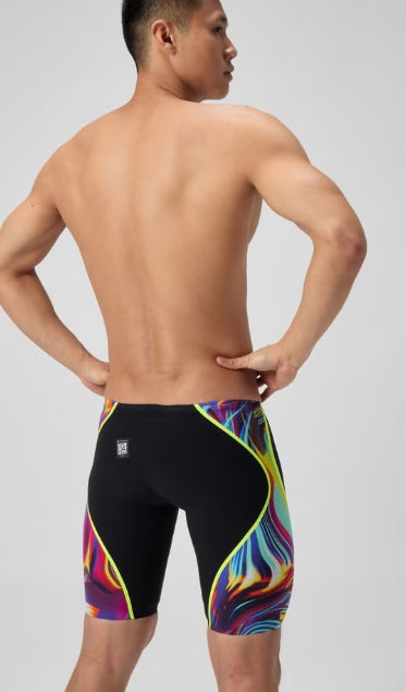 SPEEDO- Men's Fastskin LZR Pure Intent 2.0 Jammer Black/Yellow