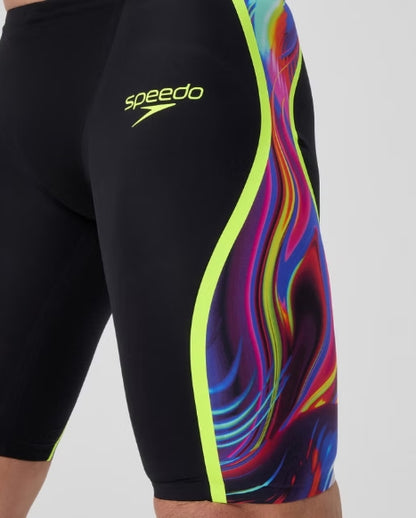 SPEEDO- Men's Fastskin LZR Pure Intent 2.0 Jammer Black/Yellow