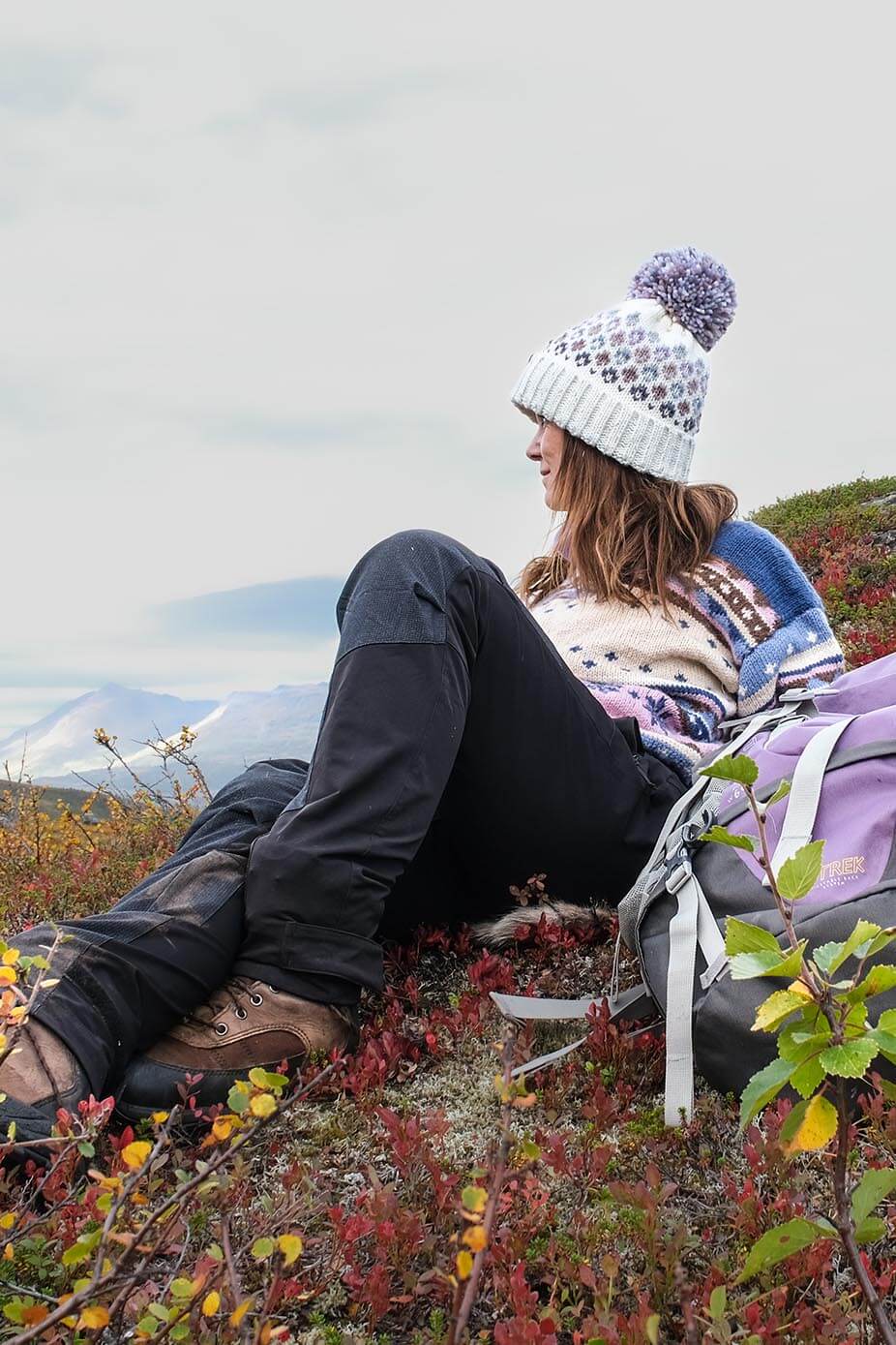 Swimzi - Hat - Nordic Super Bobble Hat -  Snowfall 