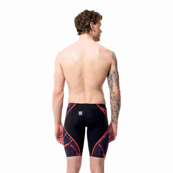 SPEEDO- Men's-  Fastskin - LZR Pure Intent 2.0 Jammer Black/Red