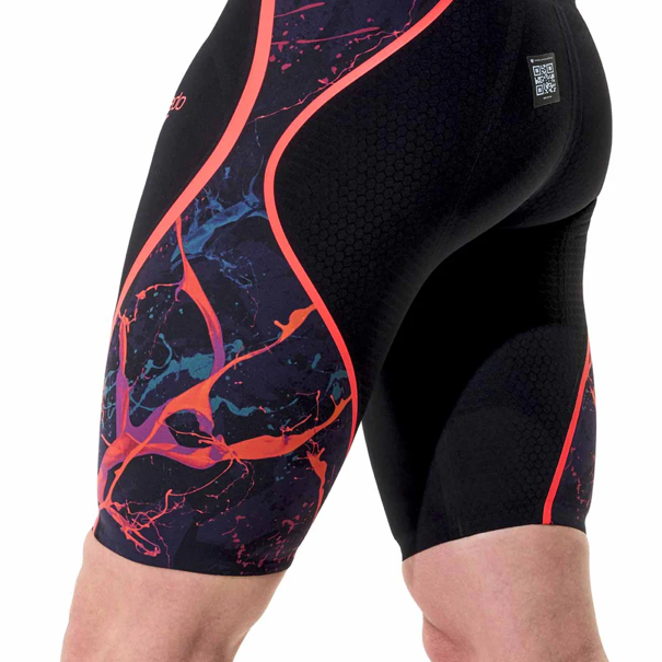 SPEEDO- Men's-  Fastskin - LZR Pure Intent 2.0 Jammer Black/Red