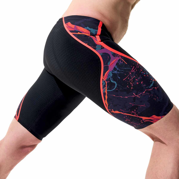 SPEEDO- Men's-  Fastskin - LZR Pure Intent 2.0 Jammer Black/Red