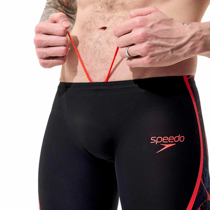 SPEEDO- Men's-  Fastskin - LZR Pure Intent 2.0 Jammer Black/Red