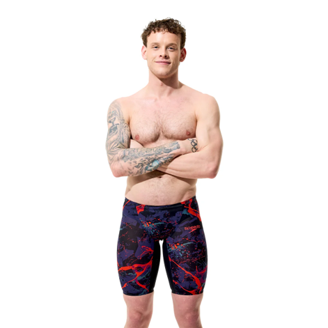 Speedo - Mens - Fastskin - LZR Valor 2.0 Jammer Black/Red