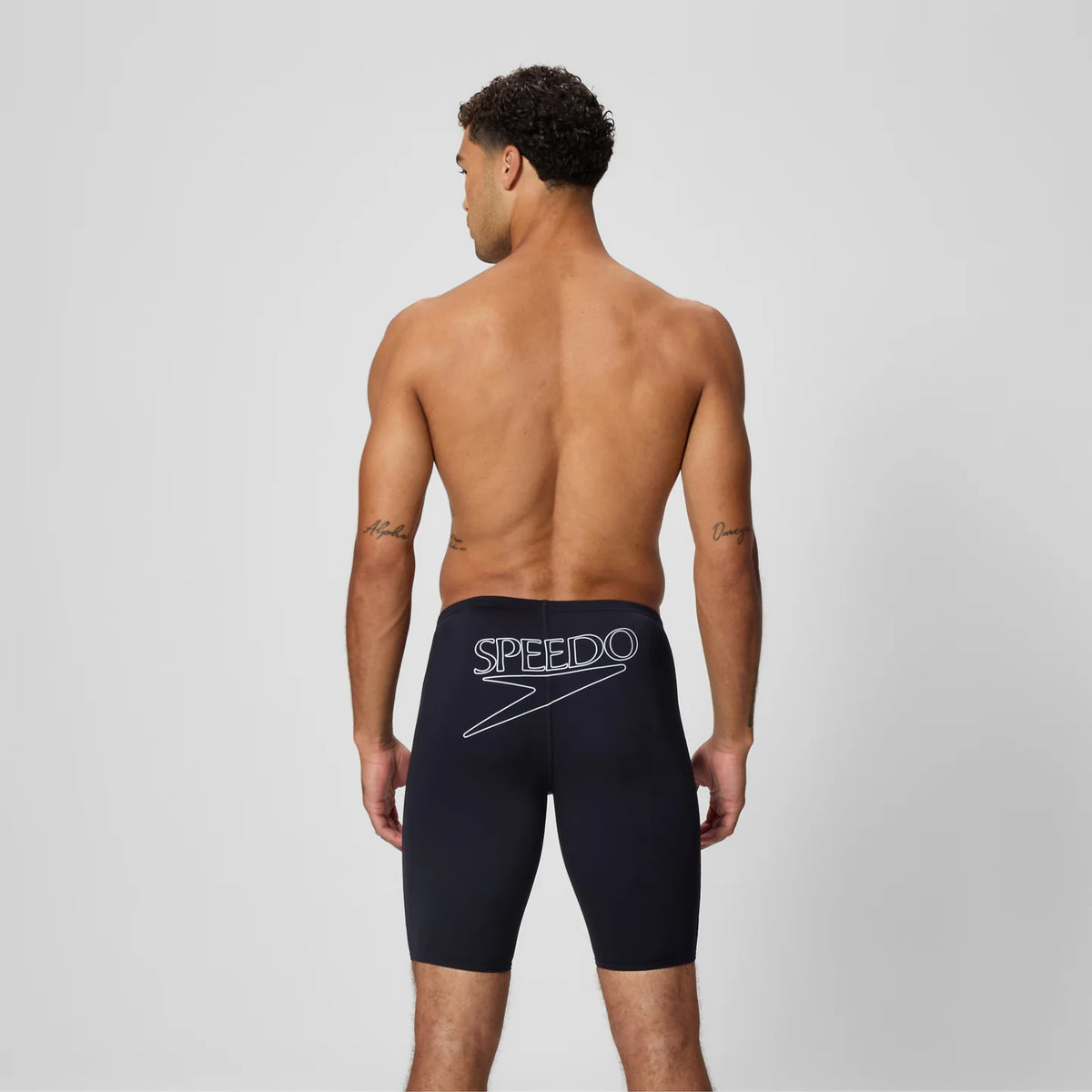 Speedo - Men's - Jammers -  Endurance+ Logo - Black