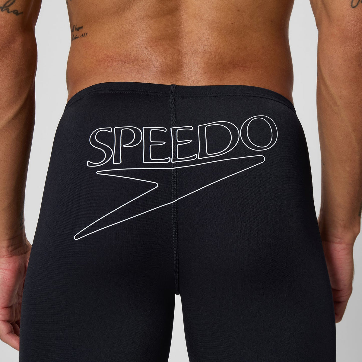 Speedo - Men's - Jammers -  Endurance+ Logo - Black