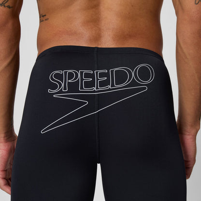 Speedo - Men's - Jammers -  Endurance+ Logo - Black